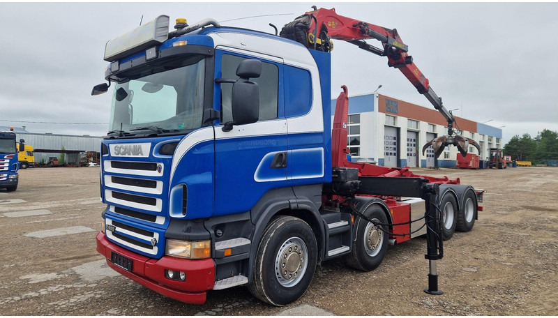 Scania R500 8X4 Epsilon E250Z95 - شاحنة ذات خطاف, شاحنة كرين: صورة 1 Scania R500 8X4 Epsilon E250Z95 - شاحنة ذات خطاف, شاحنة كرين: صورة 1