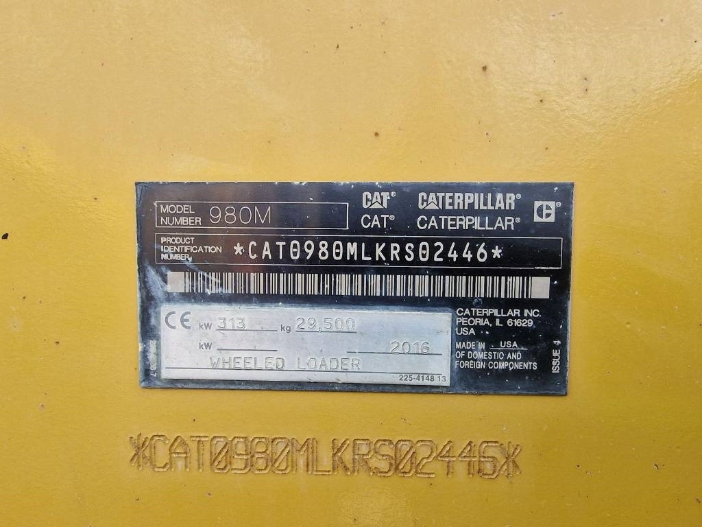 CAT 980 M (Comes with bucket / Under Preparation) - اللودر بعجل: صورة 3 CAT 980 M (Comes with bucket / Under Preparation) - اللودر بعجل: صورة 3