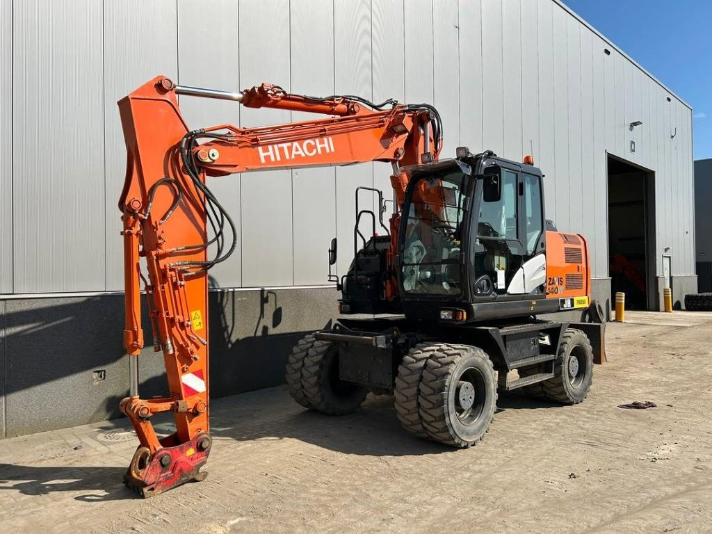Hitachi ZX 140 W-5B - حفارة دولاب: صورة 2 Hitachi ZX 140 W-5B - حفارة دولاب: صورة 2