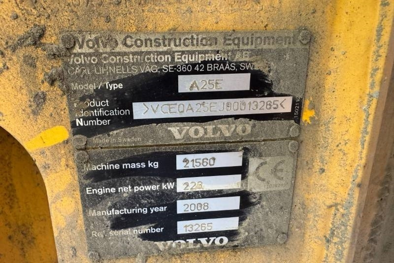 Volvo A 25 E (On Transport) - شاحنة قلاب مفصلية: صورة 2 Volvo A 25 E (On Transport) - شاحنة قلاب مفصلية: صورة 2