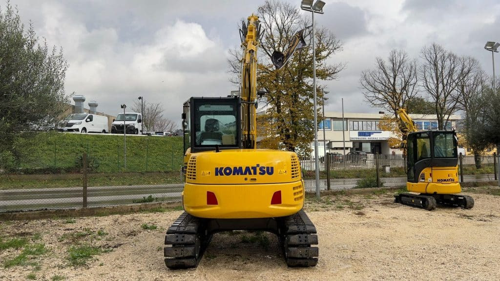 Komatsu PC80 MR-5 - حفارة مُصَّغرة: صورة 3 Komatsu PC80 MR-5 - حفارة مُصَّغرة: صورة 3