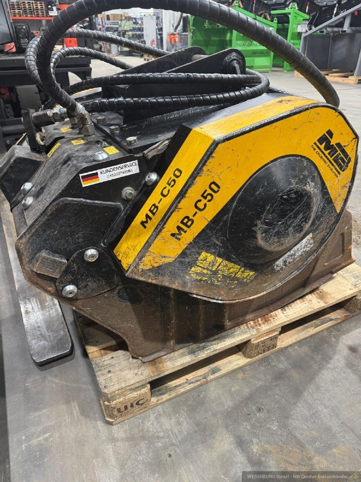 MB Crusher Brecherlöffel C50 S4 - Ausstellungs- / Vorführgerät für Bagger - بكت: صورة 1 MB Crusher Brecherlöffel C50 S4 - Ausstellungs- / Vorführgerät für Bagger - بكت: صورة 1