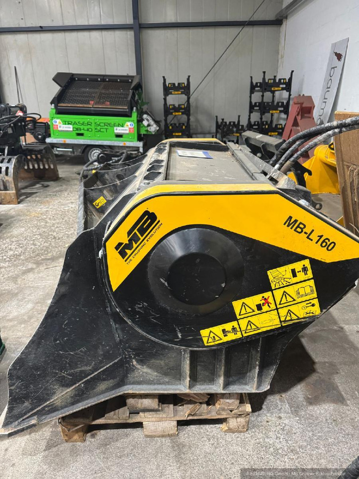 MB Crusher MBL 160 Brecherlöffel für Radlader - Vorführgerät - بكت: صورة 3 MB Crusher MBL 160 Brecherlöffel für Radlader - Vorführgerät - بكت: صورة 3