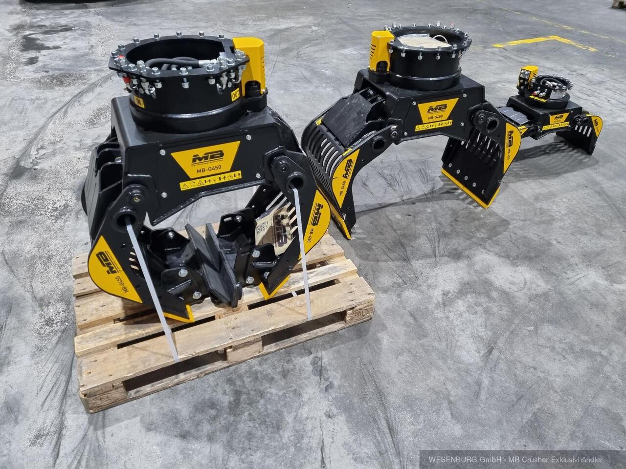 MB Crusher Sortiergreifer MB-G350 Anbauklasse 1,3 - 2,6 t - كُلَّاب - آلات البناء: صورة 5 MB Crusher Sortiergreifer MB-G350 Anbauklasse 1,3 - 2,6 t - كُلَّاب - آلات البناء: صورة 5