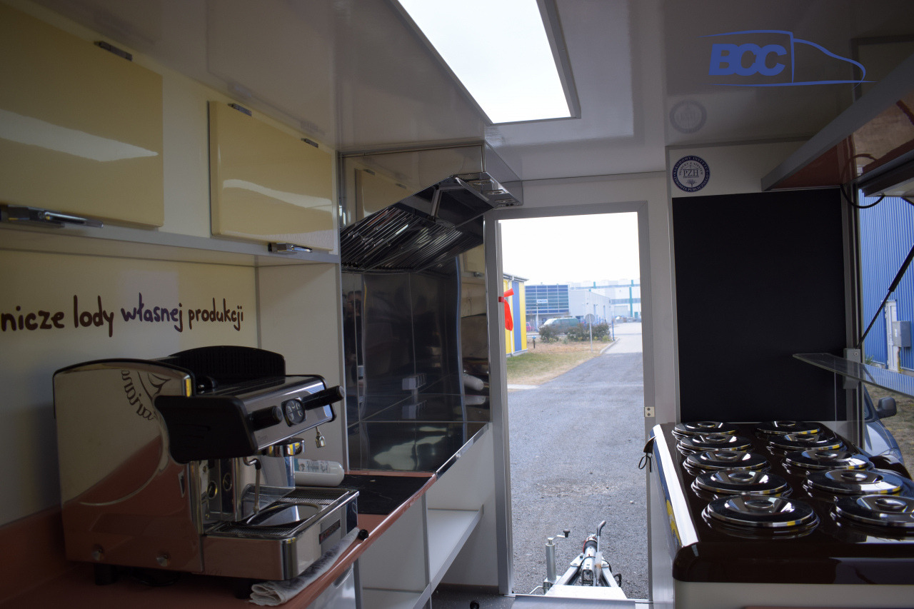 جديدة شاحنة بيع الطعام BCC POLSKA - FOOD TRUCK - MOBILNA LODZIARNIA, PEUGEOT BOXER: صورة 8