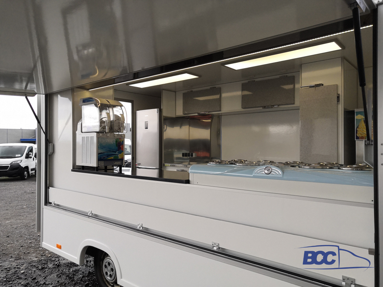 جديدة شاحنة بيع الطعام BCC POLSKA - FOOD TRUCK - MOBILNA LODZIARNIA, PEUGEOT BOXER: صورة 7