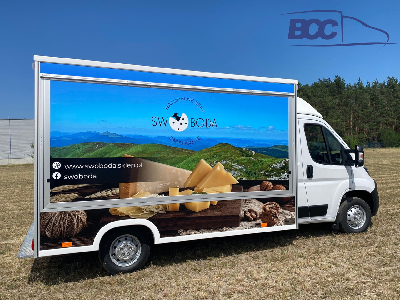 BCC POLSKA - FOOD TRUCK - SAMOCHÓD DO SPRZEDAŻY SERÓW, FOOD TRUCK Z NABIAŁEM, AUTO SKLEP - PEUGEOT BOXER - شاحنة بيع الطعام: صورة 2 BCC POLSKA - FOOD TRUCK - SAMOCHÓD DO SPRZEDAŻY SERÓW, FOOD TRUCK Z NABIAŁEM, AUTO SKLEP - PEUGEOT BOXER - شاحنة بيع الطعام: صورة 2
