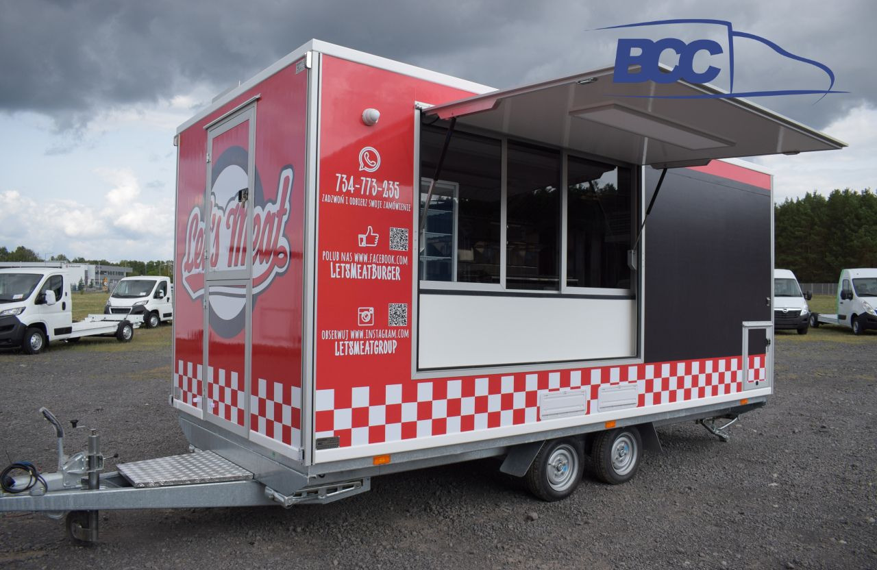 BCC POLSKA - PRZYCZEPA GASTRONOMICZNA - FOOD TRUCK - CATERING TRAILER - HANDLOWA, PIZZA, BURGER, KEBAB, KURCZAK Z ROŻNA, LODY, KAWA, PĄCZKI - مقطورة بيع ( الأغذية): صورة 3 BCC POLSKA - PRZYCZEPA GASTRONOMICZNA - FOOD TRUCK - CATERING TRAILER - HANDLOWA, PIZZA, BURGER, KEBAB, KURCZAK Z ROŻNA, LODY, KAWA, PĄCZKI - مقطورة بيع ( الأغذية): صورة 3