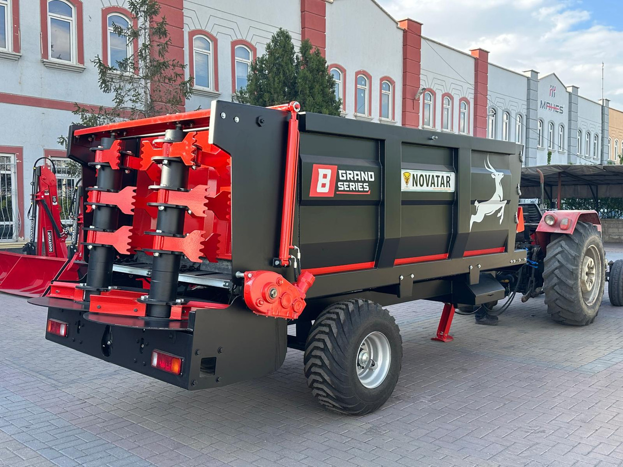 جديدة آلة رش السماد الطبيعي Novatar Manure Spreader 6 m3: صورة 14