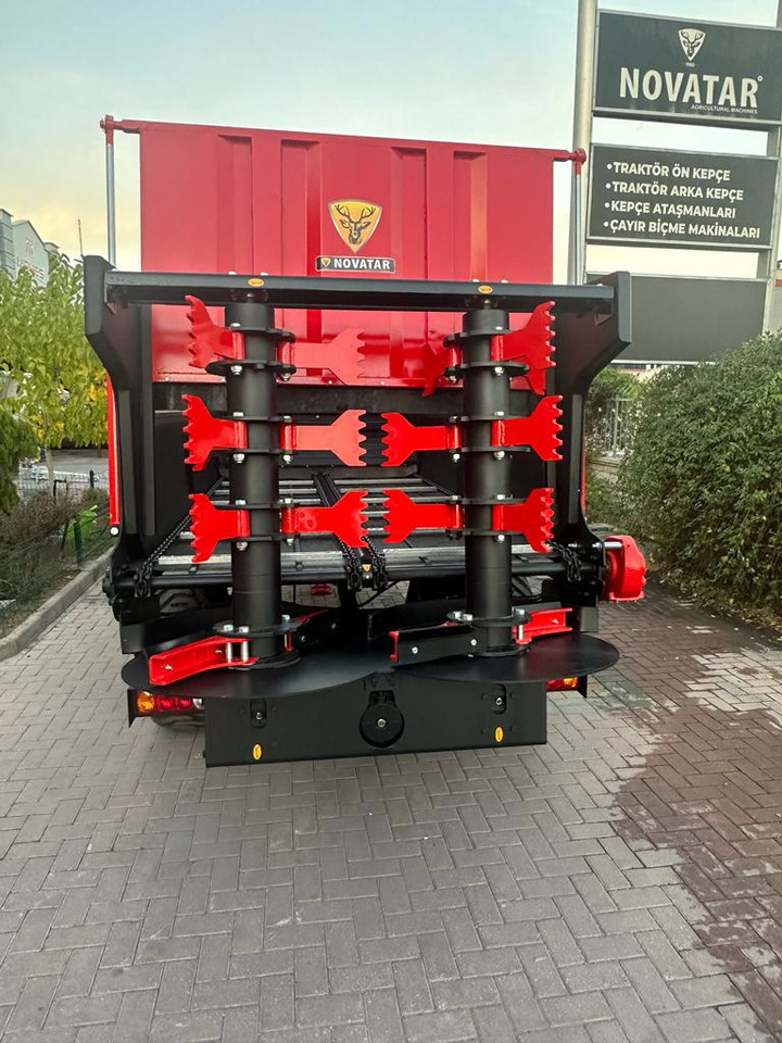 جديدة آلة رش السماد الطبيعي Novatar Manure Spreader 6 m3: صورة 7