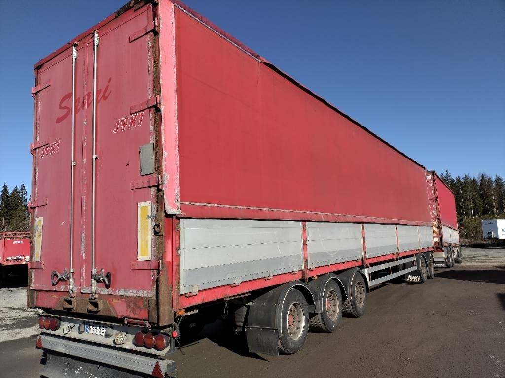 Scania Nousukapelli+Jyki kärry 3m sisäkork.liukukatot - شاحنة ستارة: صورة 3 Scania Nousukapelli+Jyki kärry 3m sisäkork.liukukatot - شاحنة ستارة: صورة 3