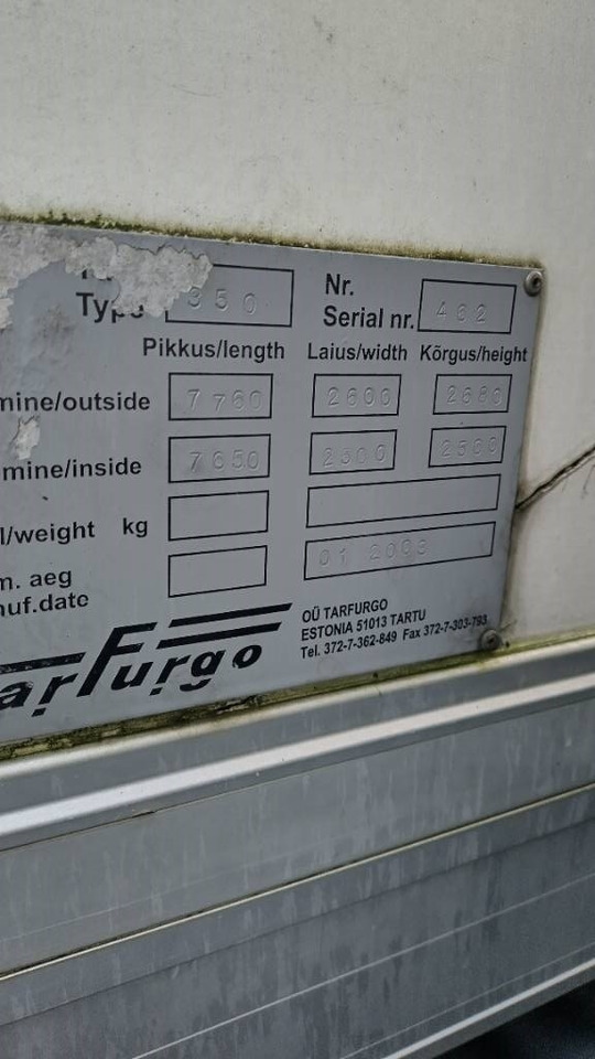 Scania P94 kokosivuaukeva kori+pl-nostin - شاحنة مقفلة: صورة 4 Scania P94 kokosivuaukeva kori+pl-nostin - شاحنة مقفلة: صورة 4