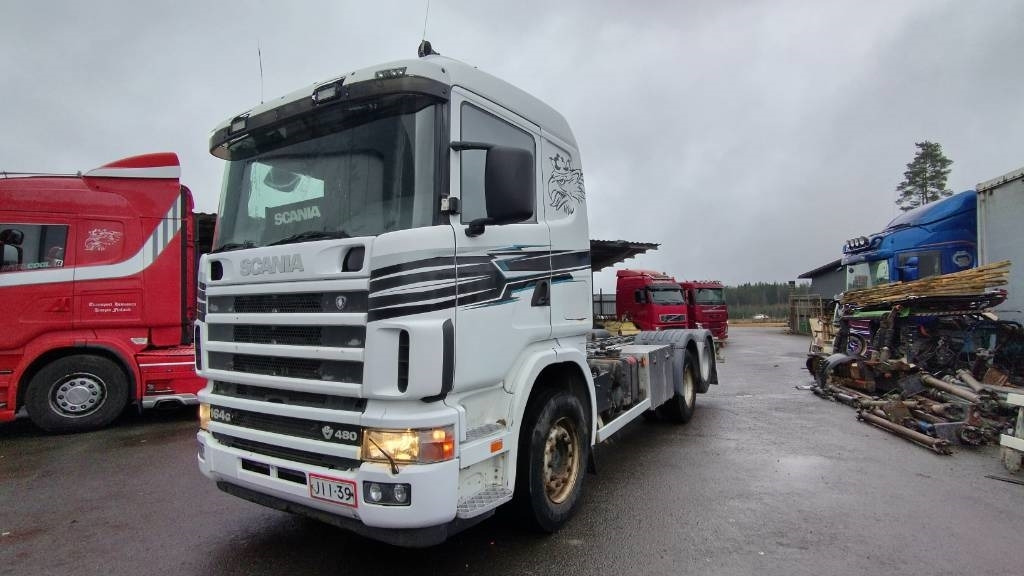 Scania R164 480 rautajouset,av4100mm , ADR. HIENO!! - شاحنة هيكل كابينة: صورة 2 Scania R164 480 rautajouset,av4100mm , ADR. HIENO!! - شاحنة هيكل كابينة: صورة 2