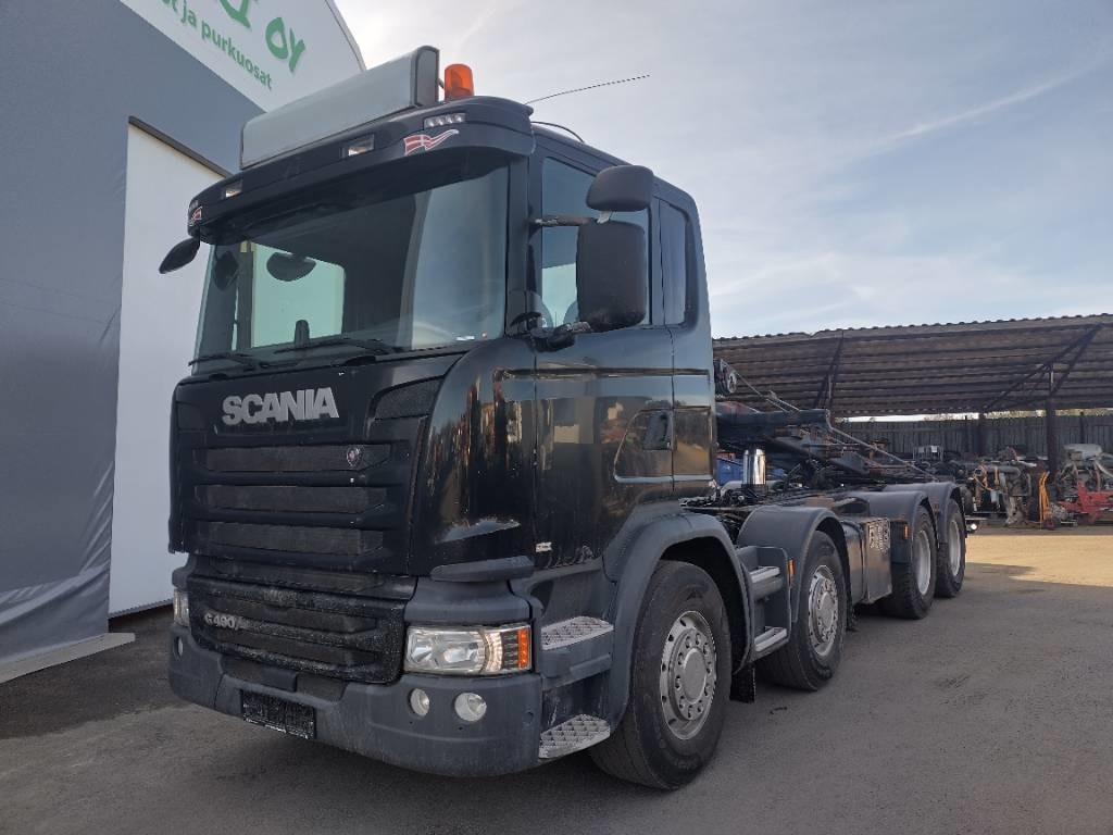 Scania R490 8x4 vaijerilaite,Euro6 - شاحنة نقل المخلفات: صورة 1 Scania R490 8x4 vaijerilaite,Euro6 - شاحنة نقل المخلفات: صورة 1