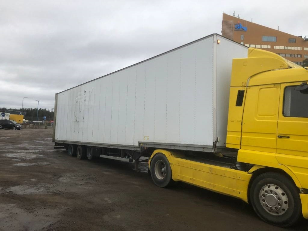 Van Hool pokattu megakärry,varastoksi - نصف مقطورة صندوق مغلق: صورة 1 Van Hool pokattu megakärry,varastoksi - نصف مقطورة صندوق مغلق: صورة 1