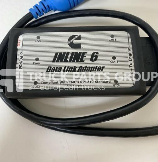Cummins INLINE 6 DataLink Adapter Truck Diagnostic Tool - النظام الكهربائي - شاحنة: صورة 1 Cummins INLINE 6 DataLink Adapter Truck Diagnostic Tool - النظام الكهربائي - شاحنة: صورة 1