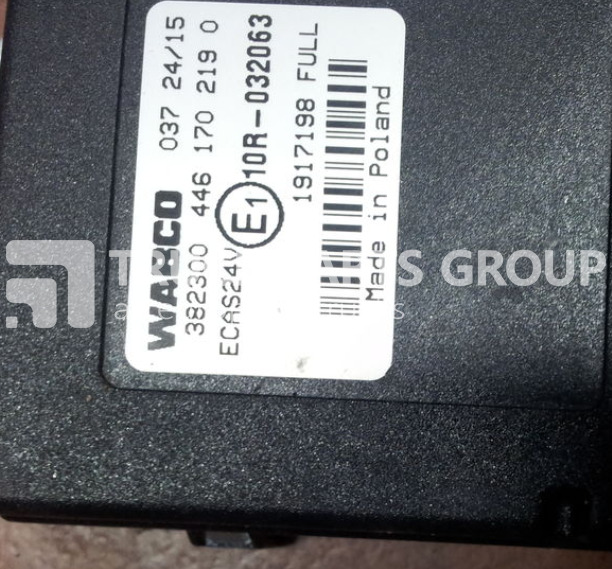 DAF 105 XF, ECAS, EURO5, EURO6, electric control unit 1639389; 16578 control unit - وحدة تحكم الكتروني - شاحنة: صورة 1 DAF 105 XF, ECAS, EURO5, EURO6, electric control unit 1639389; 16578 control unit - وحدة تحكم الكتروني - شاحنة: صورة 1