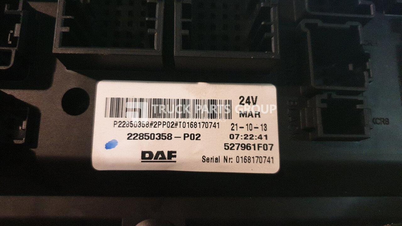 DAF DAF LF EURO 6 emission fuse box, central electric system 1714274, 22850358, 5058081, 1333370 - فيوز - شاحنة: صورة 2 DAF DAF LF EURO 6 emission fuse box, central electric system 1714274, 22850358, 5058081, 1333370 - فيوز - شاحنة: صورة 2