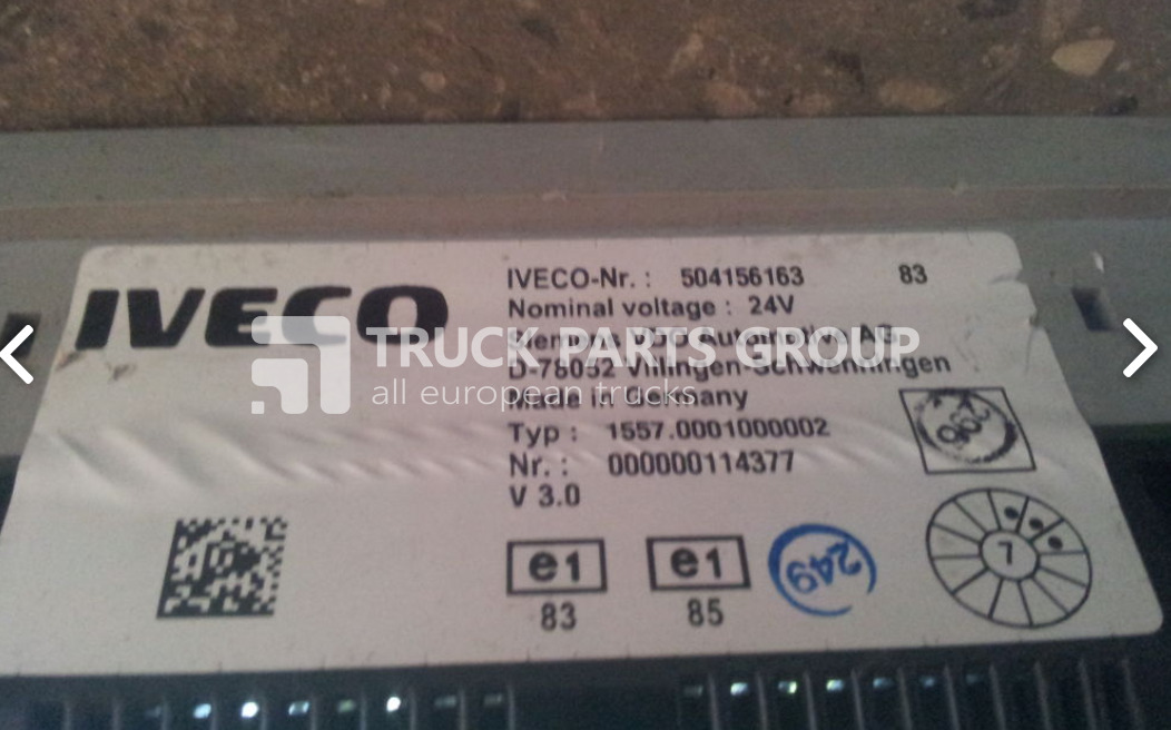 IVECO EURO5 intrument panel, dash board, kombination kit, 5041 dashboard - لوحة القيادة - شاحنة: صورة 2 IVECO EURO5 intrument panel, dash board, kombination kit, 5041 dashboard - لوحة القيادة - شاحنة: صورة 2