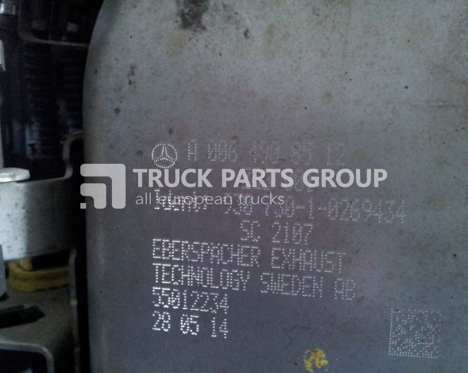 MERCEDES-BENZ Actors MP4 EURO5, EURO6 catalyst, exhaust system, catalysator 00 catalyst - محول حفزي - شاحنة: صورة 3 MERCEDES-BENZ Actors MP4 EURO5, EURO6 catalyst, exhaust system, catalysator 00 catalyst - محول حفزي - شاحنة: صورة 3