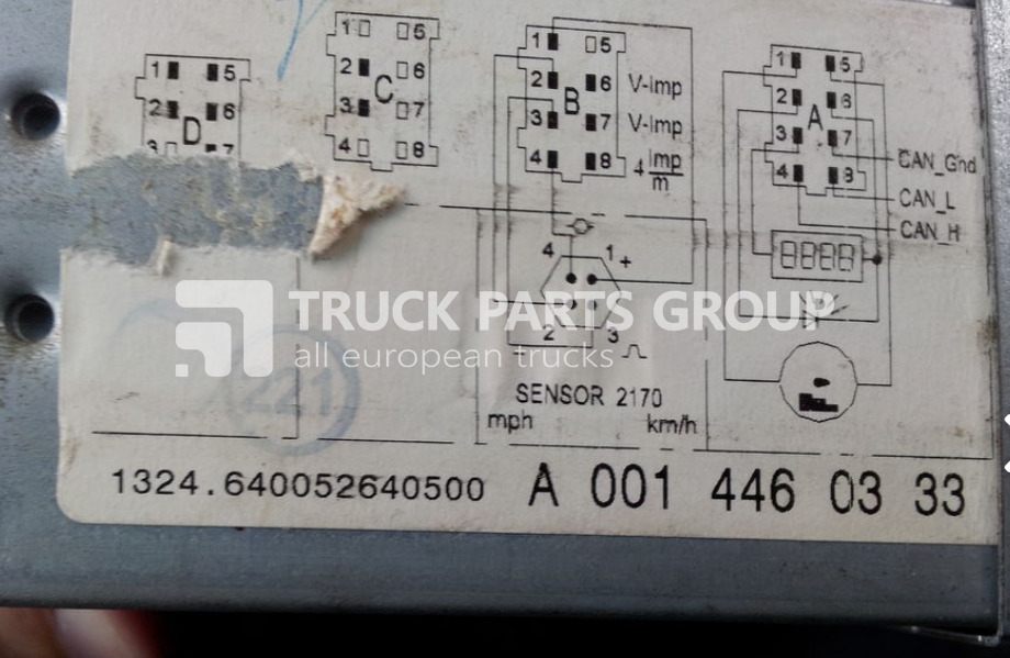 Mercedes-Benz Tachograph, tacho , MAN, DAF, VOLVO, IVECO, TYPE 1324, VDO, KENZ - تاكوغراف - شاحنة: صورة 2 Mercedes-Benz Tachograph, tacho , MAN, DAF, VOLVO, IVECO, TYPE 1324, VDO, KENZ - تاكوغراف - شاحنة: صورة 2
