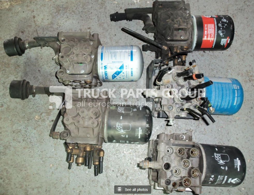 RENAULT premium, Magnum DXI, EURO4, EURO5, air dryer, APM unit, 50104578 crane - أجزاء الفرامل - شاحنة: صورة 1 RENAULT premium, Magnum DXI, EURO4, EURO5, air dryer, APM unit, 50104578 crane - أجزاء الفرامل - شاحنة: صورة 1