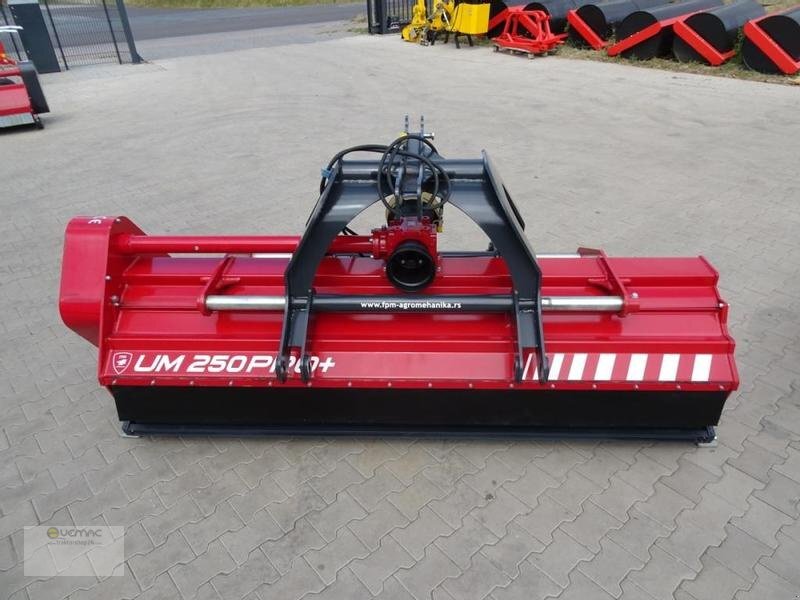 جديدة التقطيع جزازة FPM Mulcher FPM UM250PRO+ Front-Heck Schlegelmulcher 250cm Hammerschlegel NEU: صورة 19