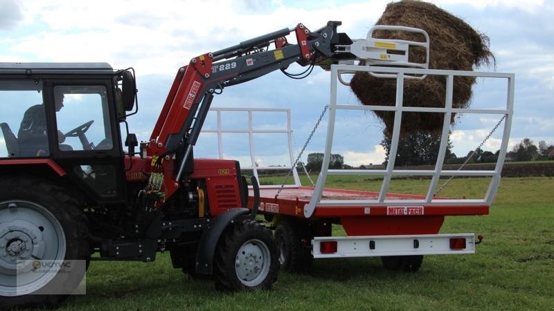 Metal-Fach T014/1 Ballentransportanhänger Ballenanhänger Ballenwagen - مقطورة منصة زراعية: صورة 2 Metal-Fach T014/1 Ballentransportanhänger Ballenanhänger Ballenwagen - مقطورة منصة زراعية: صورة 2