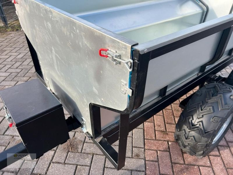 جديدة مقطورة زراعية قلابة Vemac ATV Anhänger 1200kg Heckkipper Kipper Tandem Quad Traktor NEU: صورة 7