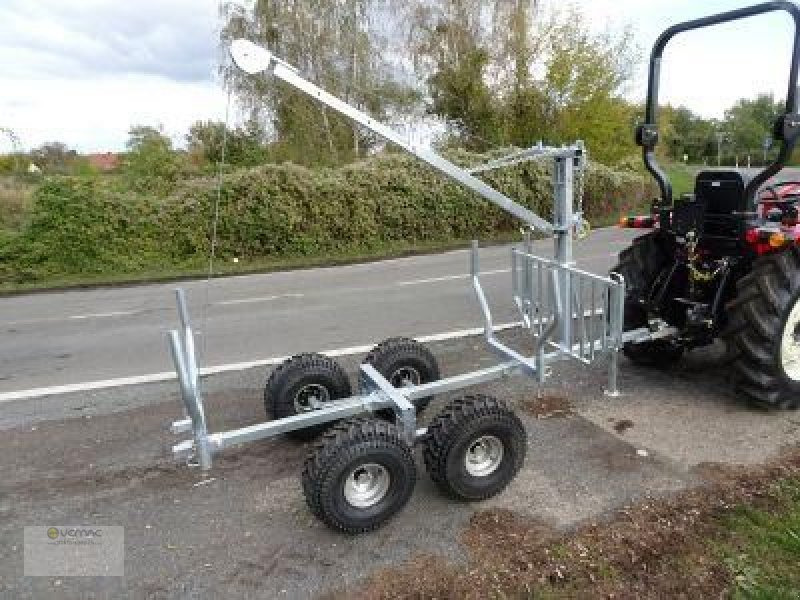Vemac ATV Quad 2ton Rückewagen Holzrückewagen Forst Kran Traktor Kipper - مقطورة الغابات: صورة 1 Vemac ATV Quad 2ton Rückewagen Holzrückewagen Forst Kran Traktor Kipper - مقطورة الغابات: صورة 1