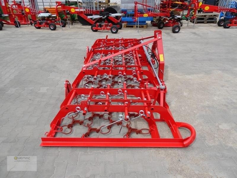 جديدة مسلفة سلسلية Vemac WKJ6 6m Wiesenstriegel Wiesenschleppe Striegel Schleppe NEU: صورة 15