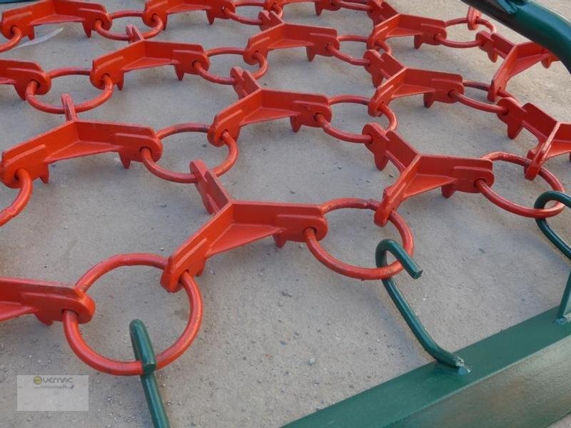 جديدة مسلفة سلسلية Vemac Wiesenschleppe 6m 4reihig Schleppe Striegel hydraulisch Prof: صورة 7