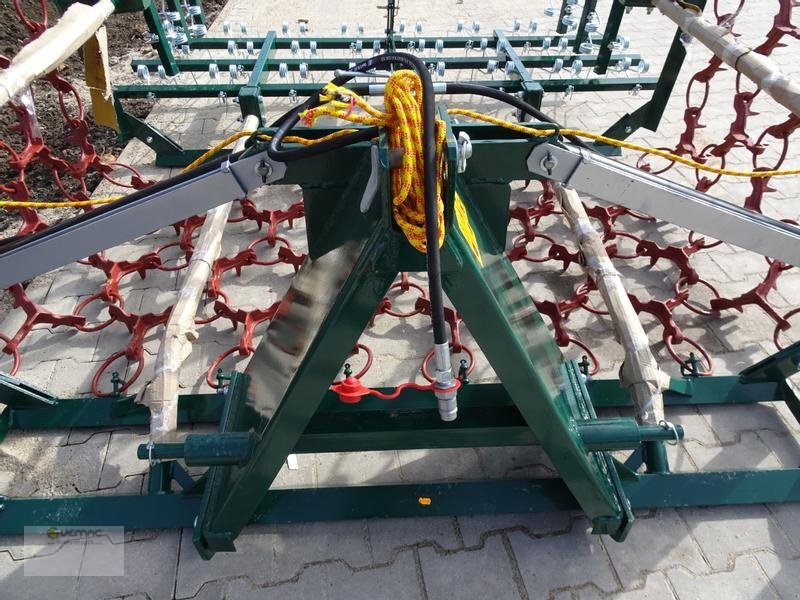 جديدة مسلفة سلسلية Vemac Wiesenschleppe Wiesenstriegel Striegel 4m hydraulisch NEU: صورة 15