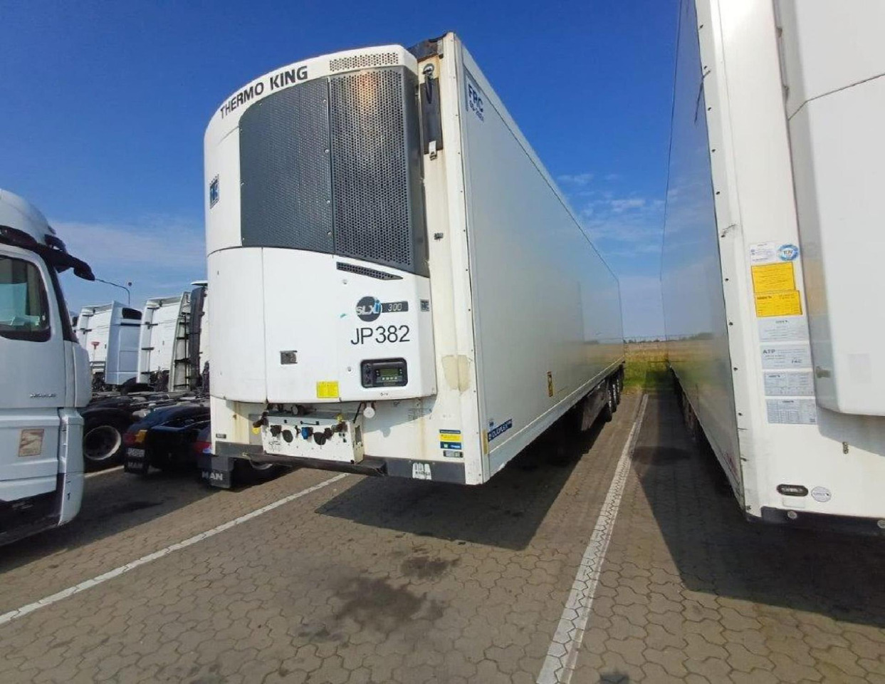 نصف مقطورة مُبرِّدة 2018 Krone SDR Double Deck Cool Liner FP60 ThermoKing SLXi 300 Lifting Axle: صورة 1