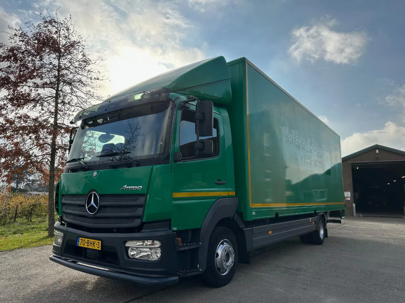 Mercedes-Benz Atego 1018 / NL TRUCK / EURO 6 / AIRCO / BOX+LIFT+SIDE DOOR / AUTOMATIC - شاحنة مقفلة: صورة 1 Mercedes-Benz Atego 1018 / NL TRUCK / EURO 6 / AIRCO / BOX+LIFT+SIDE DOOR / AUTOMATIC - شاحنة مقفلة: صورة 1