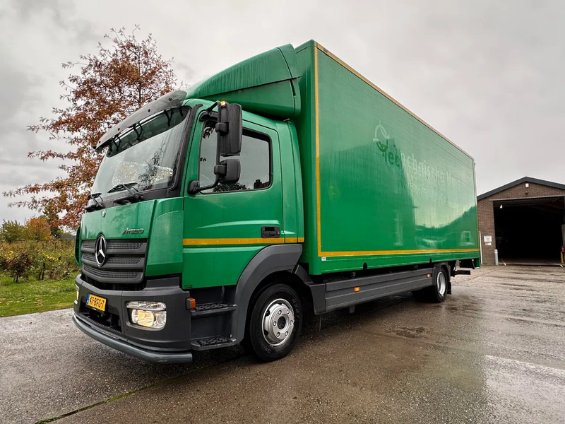Mercedes-Benz Atego 1018 / NL TRUCK / EURO 6 / ONLY 100.000KM! / BOX+LIFT+SIDE DOOR / CLIMA / AUTOMATIC - شاحنة مقفلة: صورة 1 Mercedes-Benz Atego 1018 / NL TRUCK / EURO 6 / ONLY 100.000KM! / BOX+LIFT+SIDE DOOR / CLIMA / AUTOMATIC - شاحنة مقفلة: صورة 1