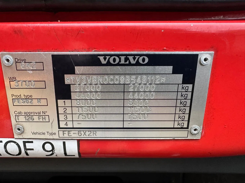 Volvo FE 320 / NL TRUCK / EURO 5 / HIAB MULTILIFT XR 21T / LIKE NEW!! / LOW KM!! / LIFT+STEER AXLE - شاحنة ذات خطاف: صورة 5 Volvo FE 320 / NL TRUCK / EURO 5 / HIAB MULTILIFT XR 21T / LIKE NEW!! / LOW KM!! / LIFT+STEER AXLE - شاحنة ذات خطاف: صورة 5
