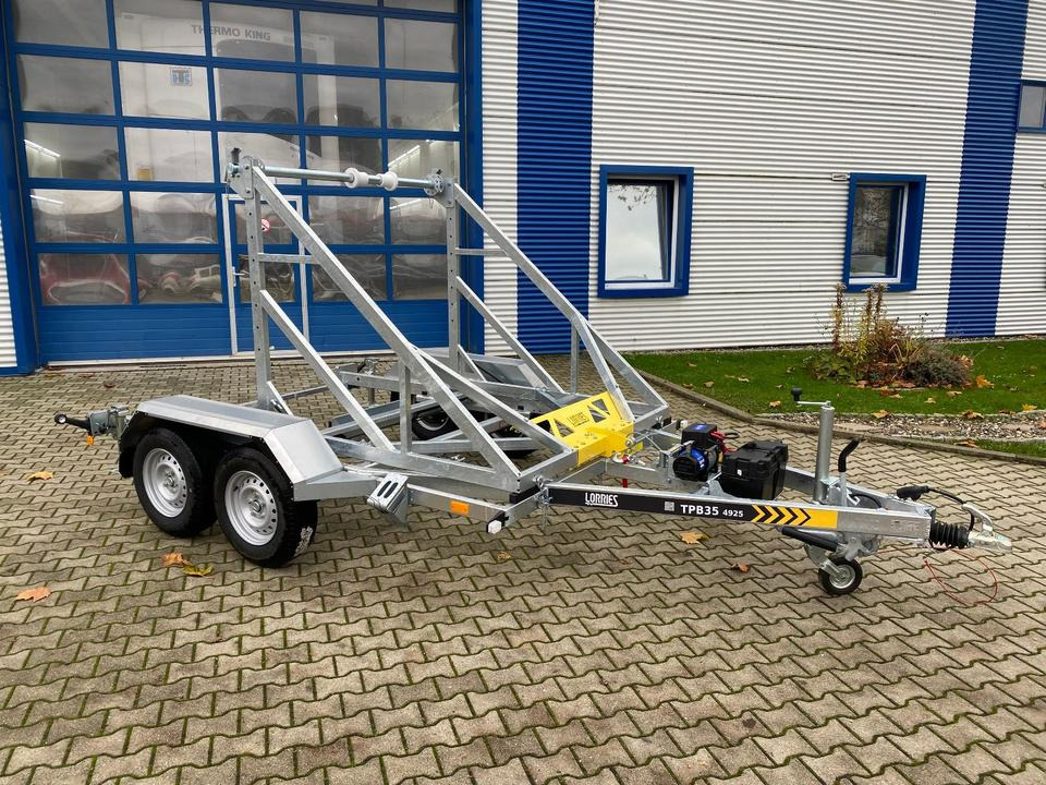 Lorries Kabeltrommel-Anhänger 3500KG mit E-Winde *INKL.19% MWST.*Kabelanhänger Sofort Verfügbar! - مقطورة بكرة الكابل: صورة 3 Lorries Kabeltrommel-Anhänger 3500KG mit E-Winde *INKL.19% MWST.*Kabelanhänger Sofort Verfügbar! - مقطورة بكرة الكابل: صورة 3