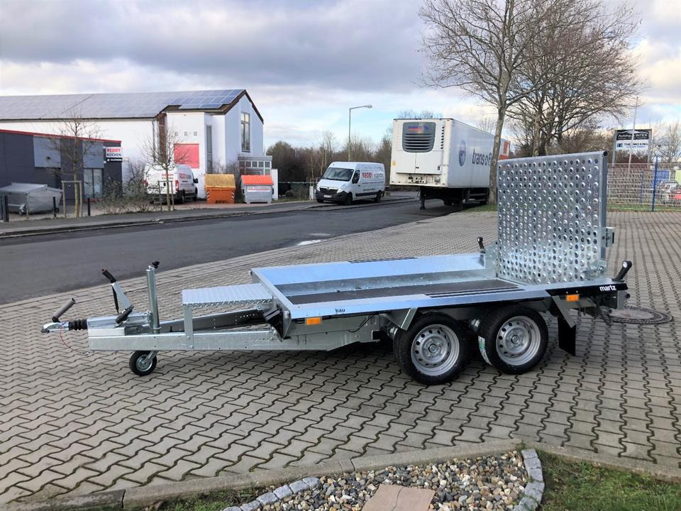 Martz Tieflader Maschinenanhänger 2700KG *NUTZLAST 2166KG*INKL.19% MWST*SOFORT!* - مقطورة لنقل المعدات: صورة 4 Martz Tieflader Maschinenanhänger 2700KG *NUTZLAST 2166KG*INKL.19% MWST*SOFORT!* - مقطورة لنقل المعدات: صورة 4