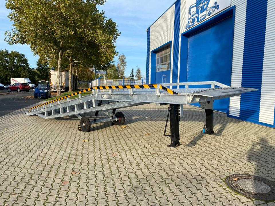 Verladerampe 8t Verzinkt Containerrampe LKW Rampe NEU *INKL.19% MWST*SOFORT VERFÜGBAR!* - منحدر تحميل: صورة 2 Verladerampe 8t Verzinkt Containerrampe LKW Rampe NEU *INKL.19% MWST*SOFORT VERFÜGBAR!* - منحدر تحميل: صورة 2