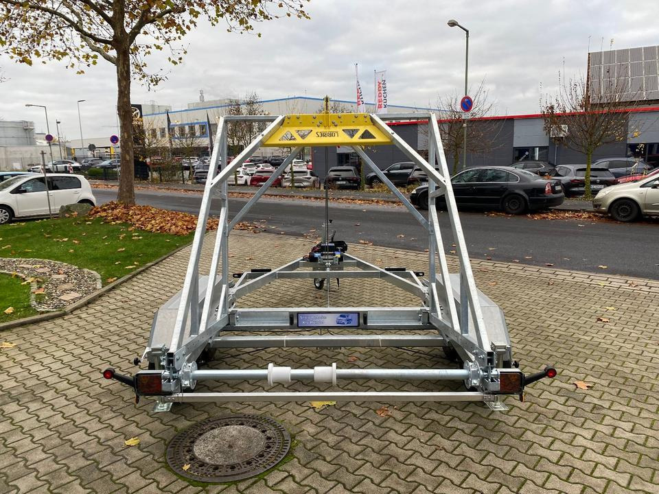 مقطورة بكرة الكابل Vermietung / Kabelanhänger 3500KG E-Winde / Nutzlast 2825KG / Kabeltrommel-Anhänger / Glasfaser/ 3 Tage: صورة 9