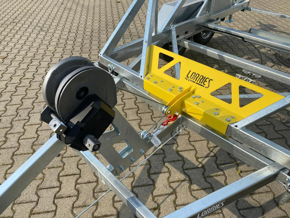 مقطورة بكرة الكابل Vermietung / Kabelanhänger 3500KG / Nutzlast 2825KG / Kabeltrommel-Anhänger / Glasfaser/ 1 Woche: صورة 8