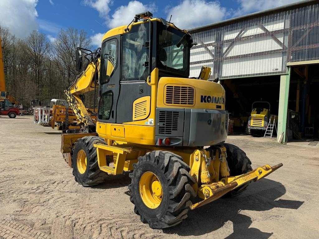 Komatsu PW 98 MR-8 - حفارة دولاب: صورة 5 Komatsu PW 98 MR-8 - حفارة دولاب: صورة 5
