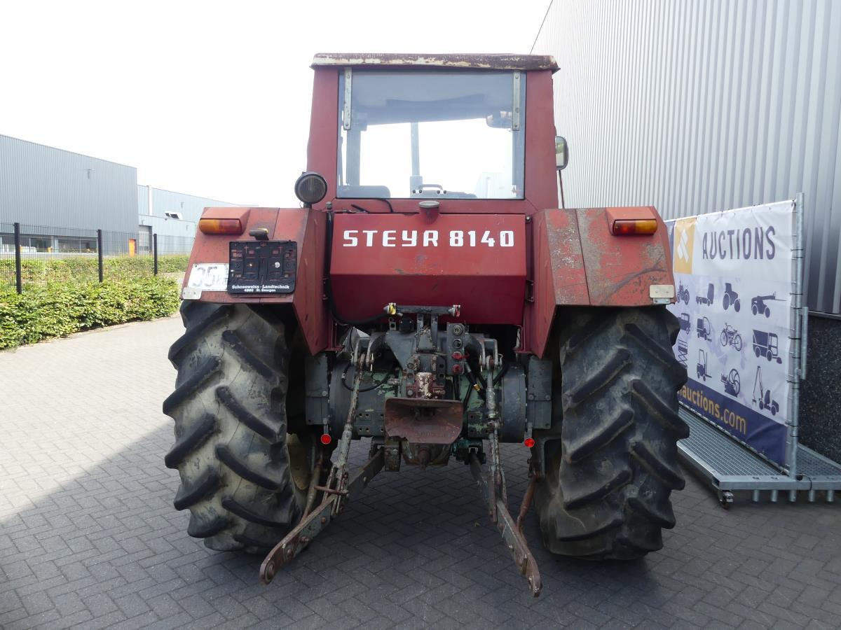 Steyr 8140 - جرار: صورة 5 Steyr 8140 - جرار: صورة 5