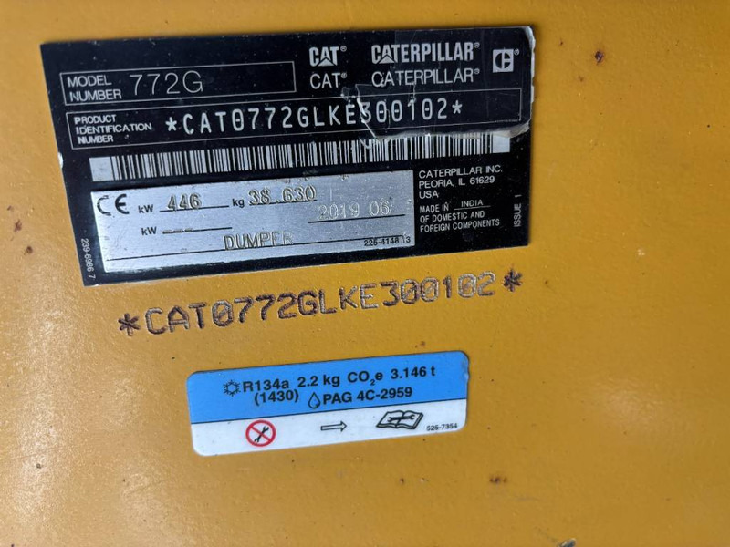 Cat 772G - شاحنة قلاب صلبة: صورة 5 Cat 772G - شاحنة قلاب صلبة: صورة 5