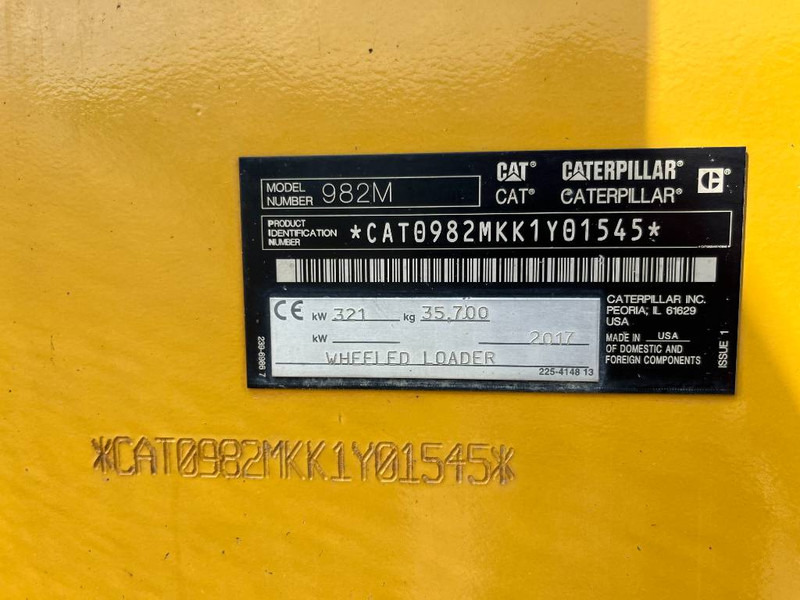 Cat 982M - اللودر بعجل: صورة 5 Cat 982M - اللودر بعجل: صورة 5
