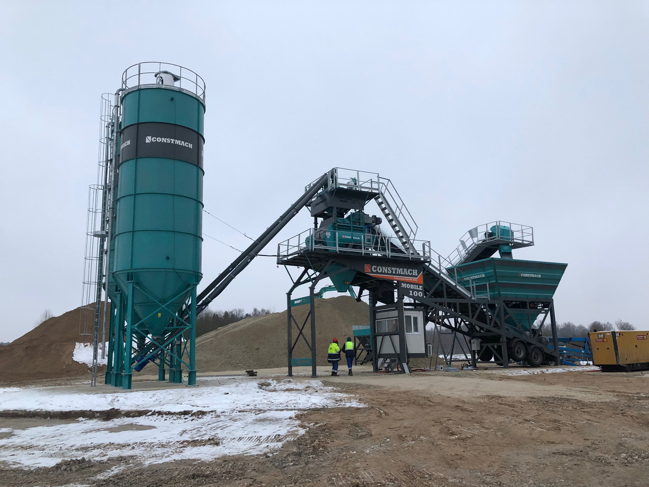 Constmach 100 m³/h Mobile Concrete Batching Plant - مصنع الخرسانة: صورة 3 Constmach 100 m³/h Mobile Concrete Batching Plant - مصنع الخرسانة: صورة 3