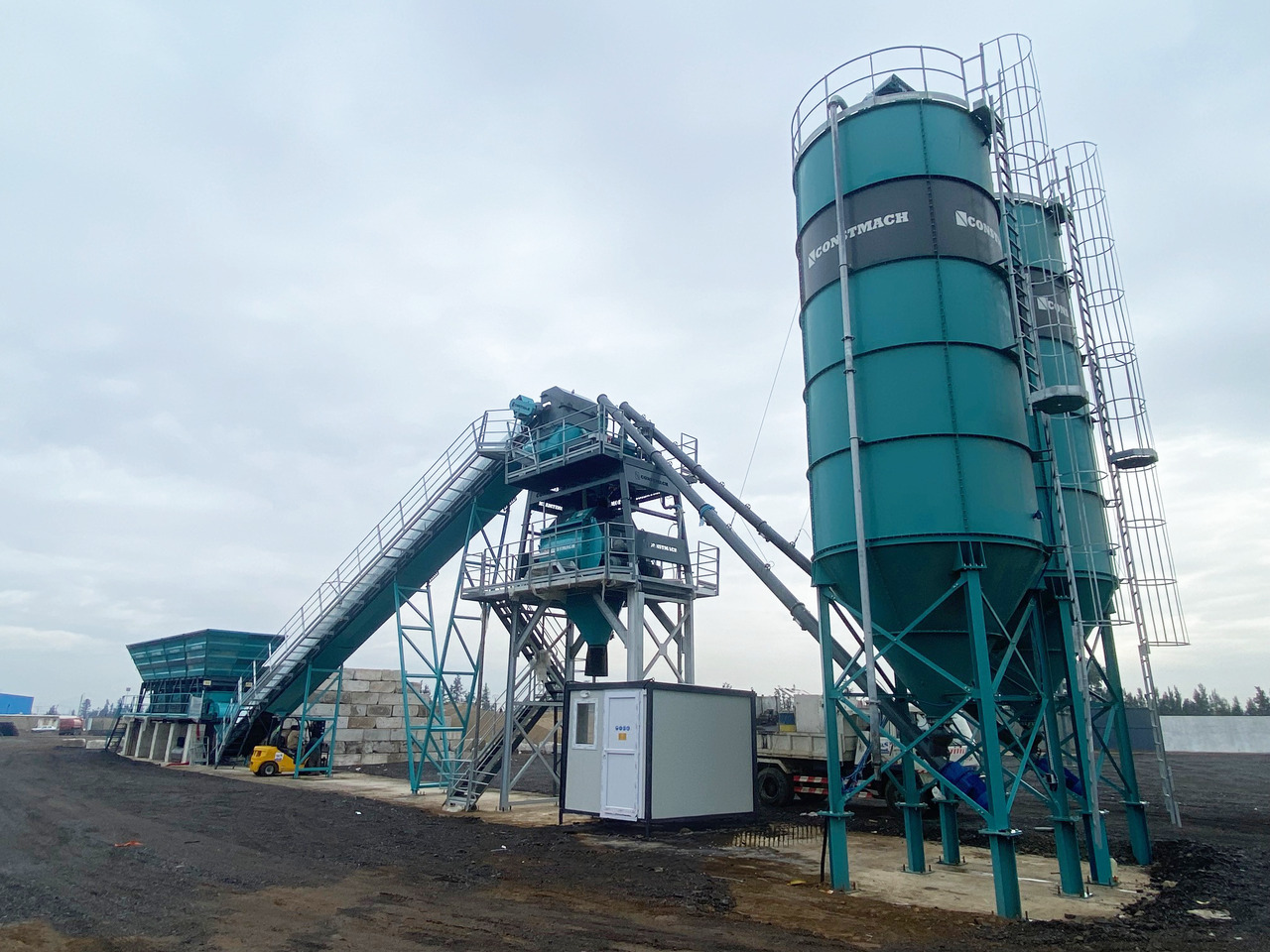 Constmach 100 m³/h Stationary Concrete Batching Plant - مصنع الخرسانة: صورة 2 Constmach 100 m³/h Stationary Concrete Batching Plant - مصنع الخرسانة: صورة 2