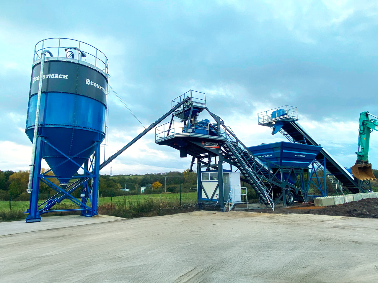 Constmach 30 m³/h Mobile Concrete Batching Plant - مصنع الخرسانة: صورة 1 Constmach 30 m³/h Mobile Concrete Batching Plant - مصنع الخرسانة: صورة 1