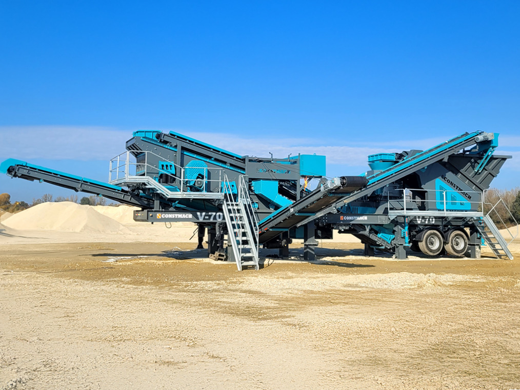 Constmach Concasseur À Impact À Axe Vertical Mobile D'une Capacité De 100 À 150 Tonnes - كسارة متحركه: صورة 1 Constmach Concasseur À Impact À Axe Vertical Mobile D'une Capacité De 100 À 150 Tonnes - كسارة متحركه: صورة 1